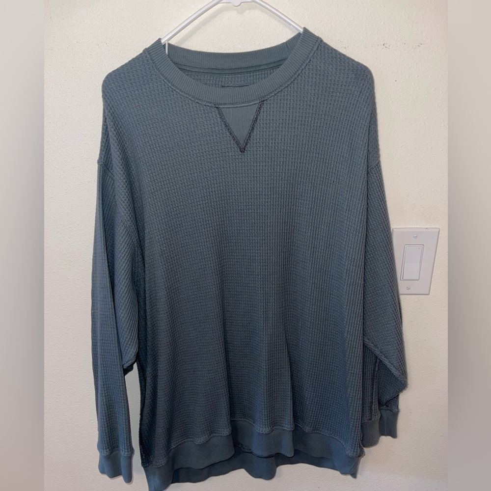 OFFLINE by Aerie waffle sweater